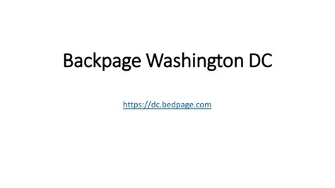 Backpage dc. Things To Know About Backpage dc. 